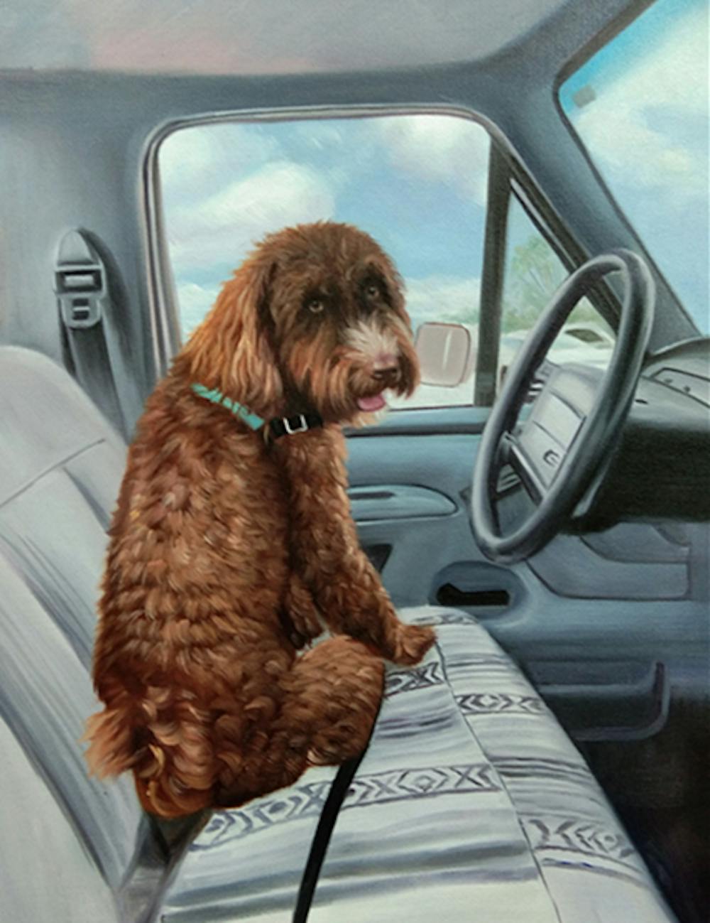 Artist-Rendered Painting