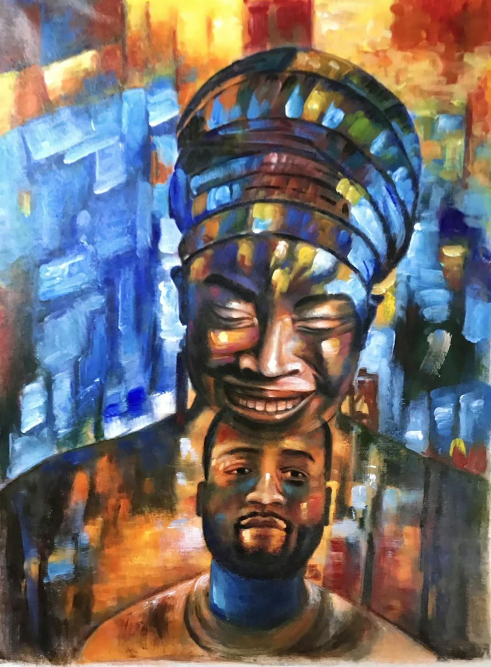 Artist-Rendered Painting