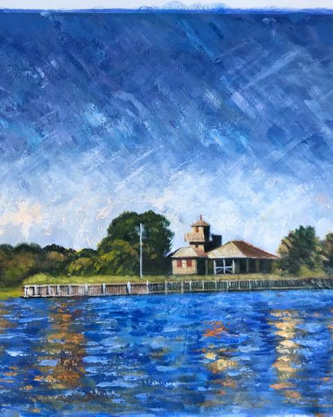 Custom oil painting from a customer photo