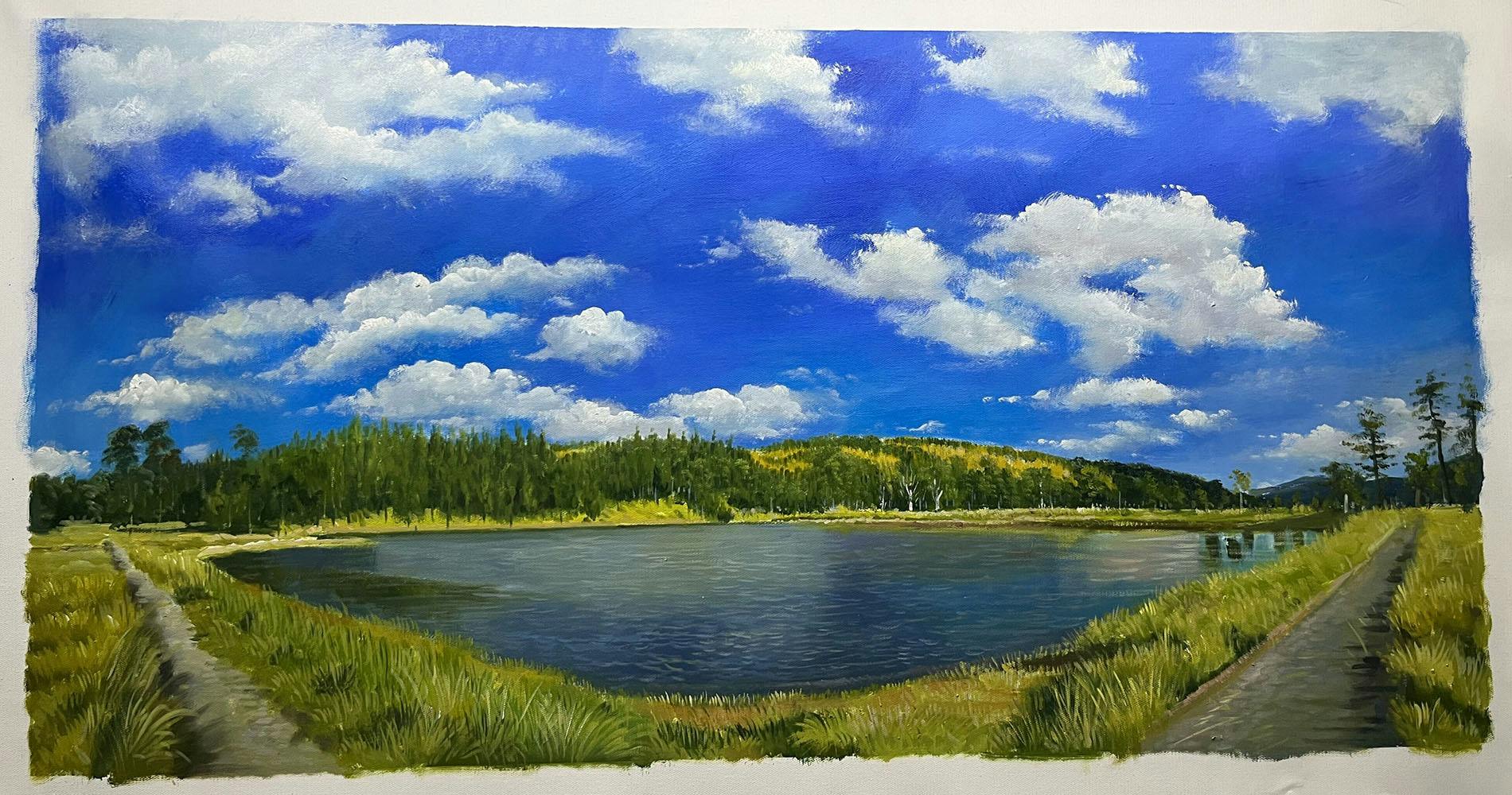 Customer painting sample