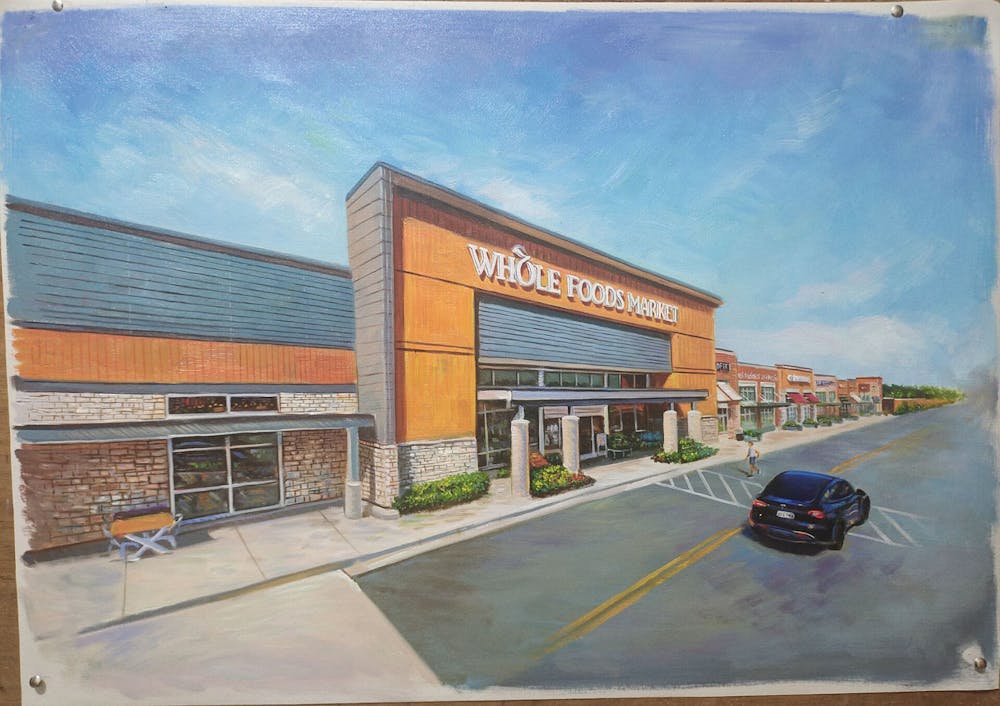 Artist-Rendered Painting