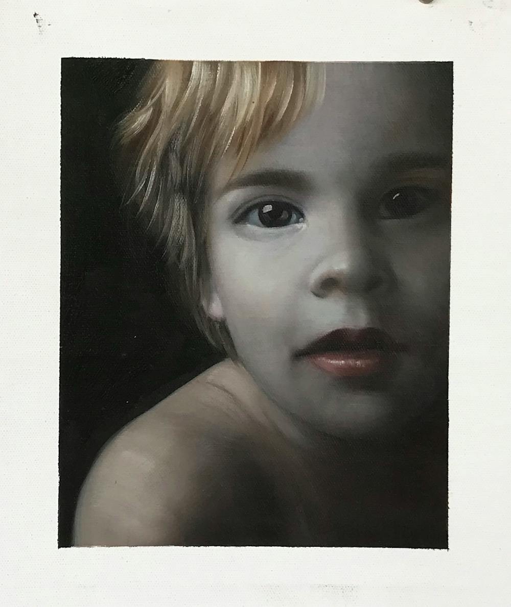 Artist-Rendered Painting