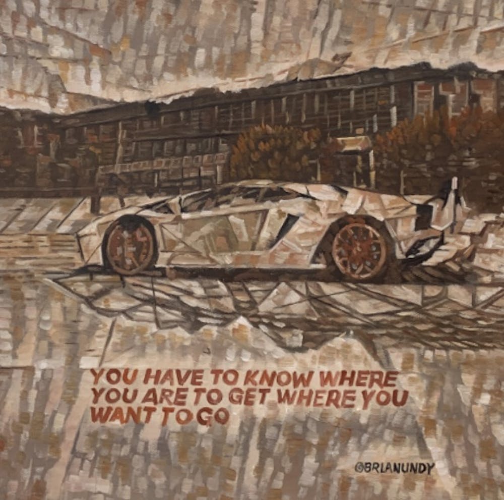 Artist-Rendered Painting