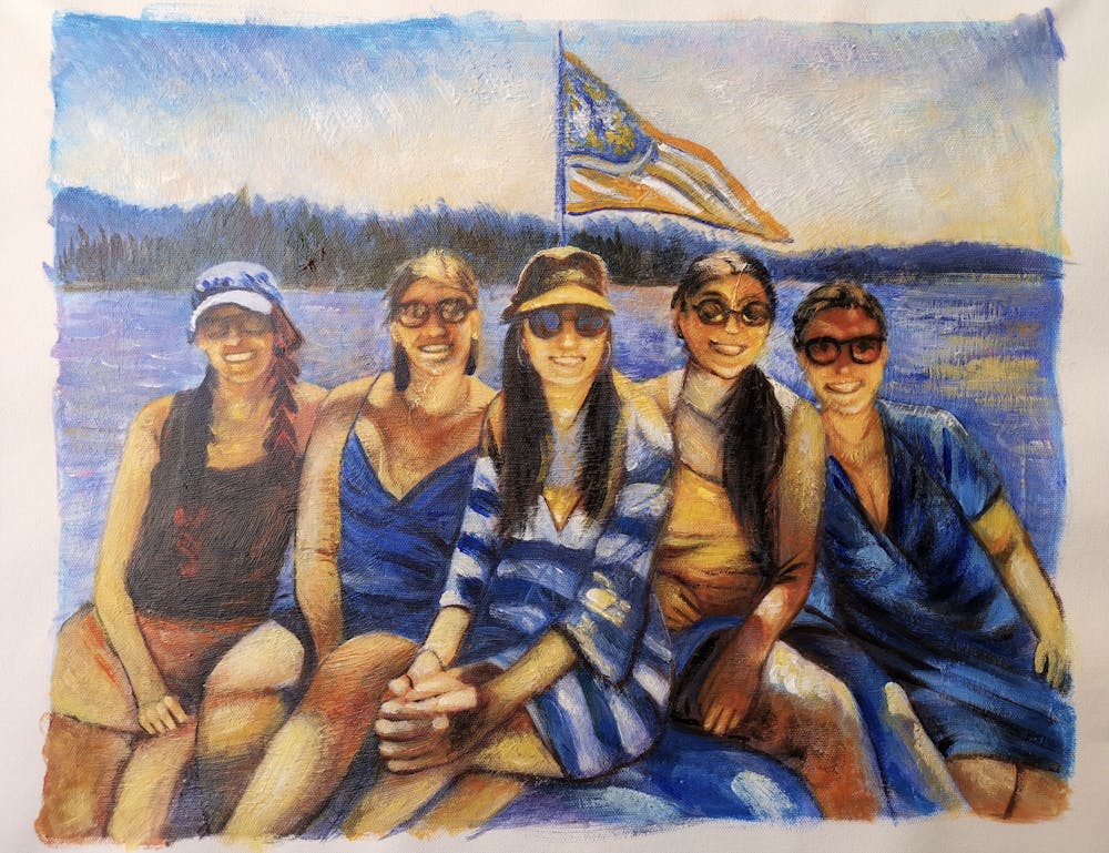 Artist-Rendered Painting