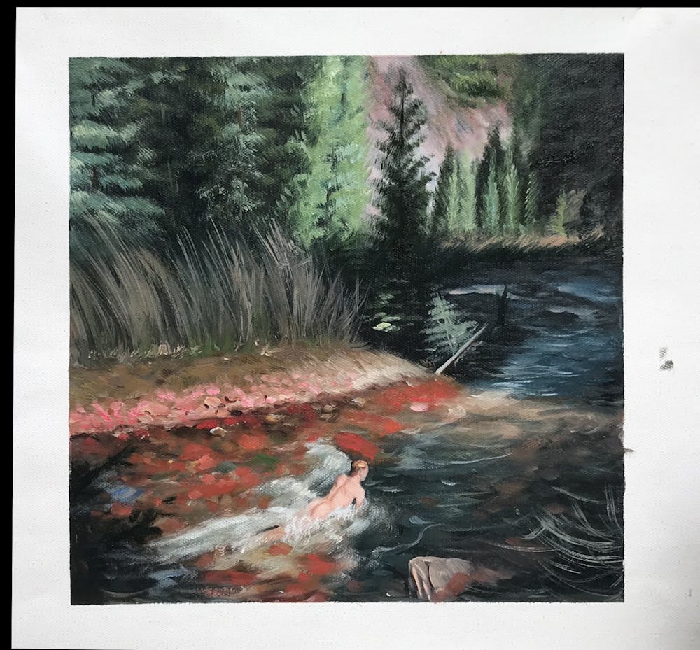 Artist-Rendered Painting