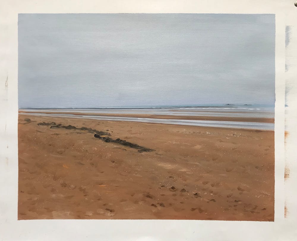 Artist-Rendered Painting