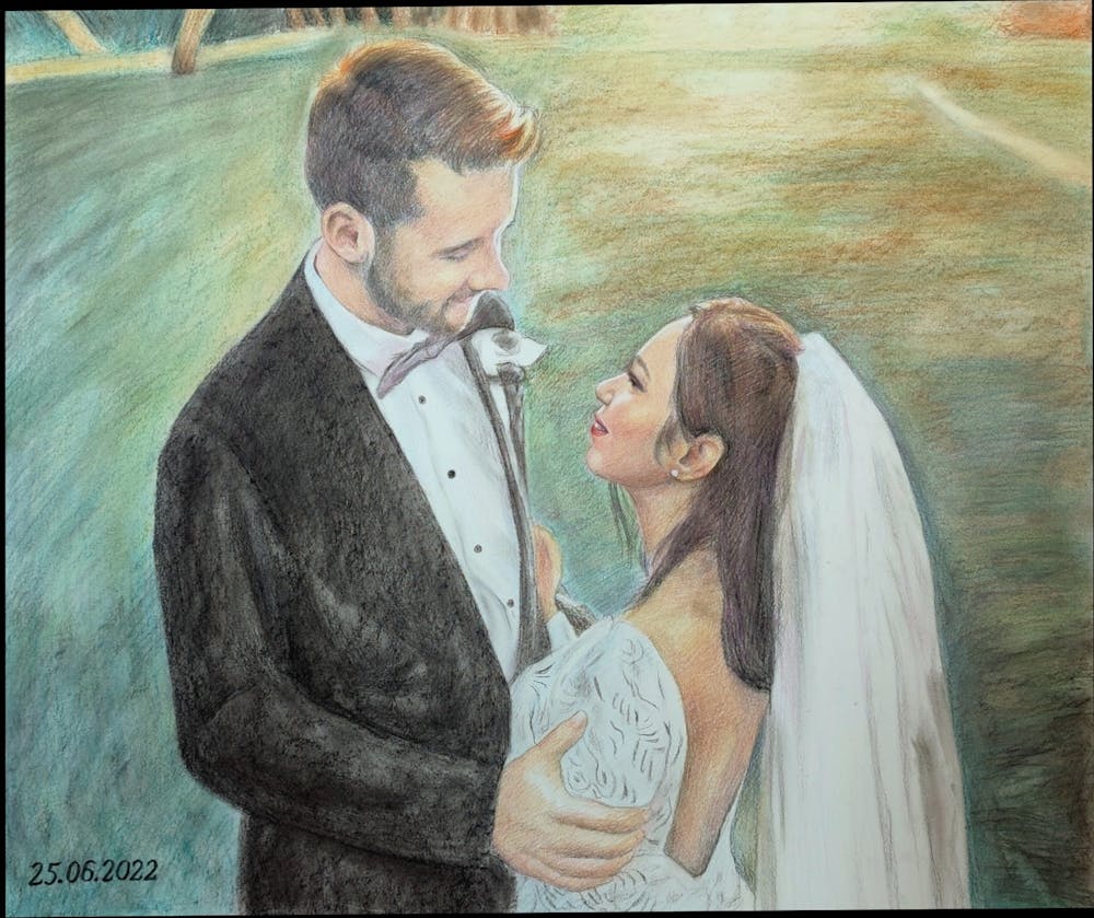 Artist-Rendered Painting