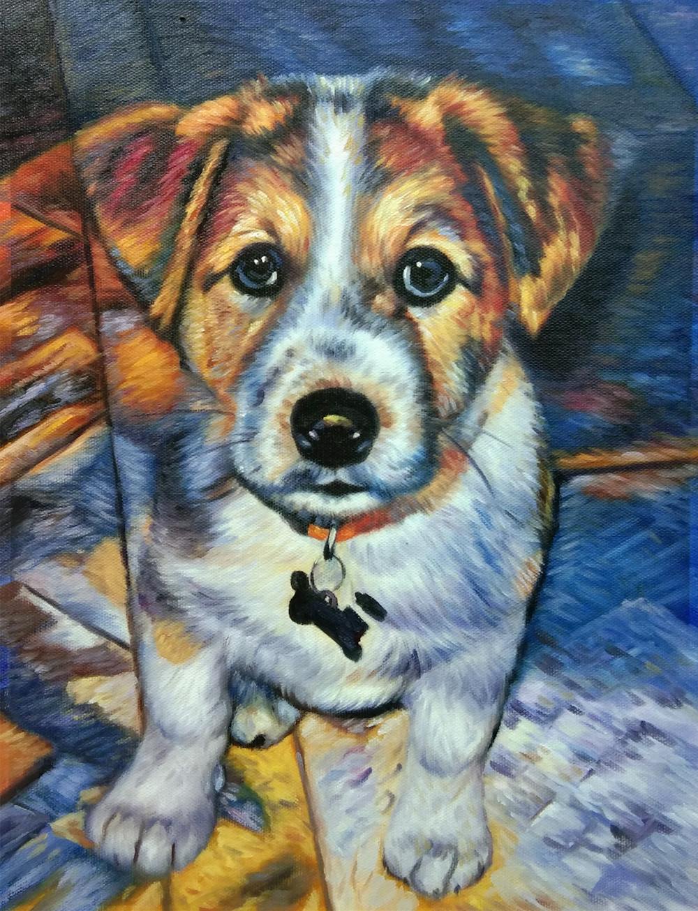 Artist-Rendered Painting