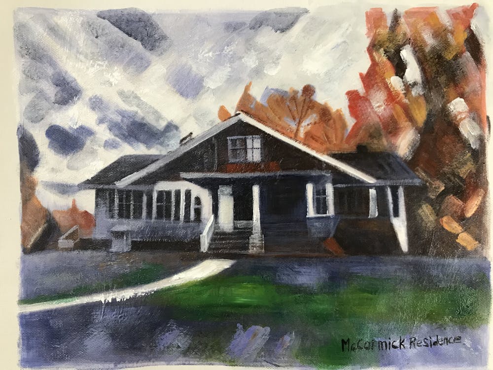 Artist-Rendered Painting