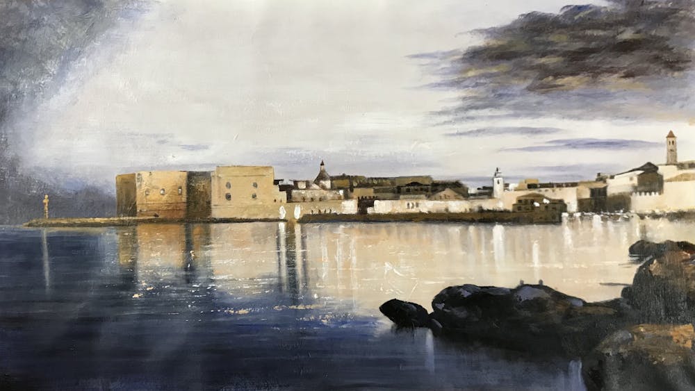 Artist-Rendered Painting