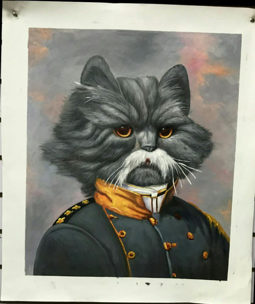 Artist-Rendered Painting