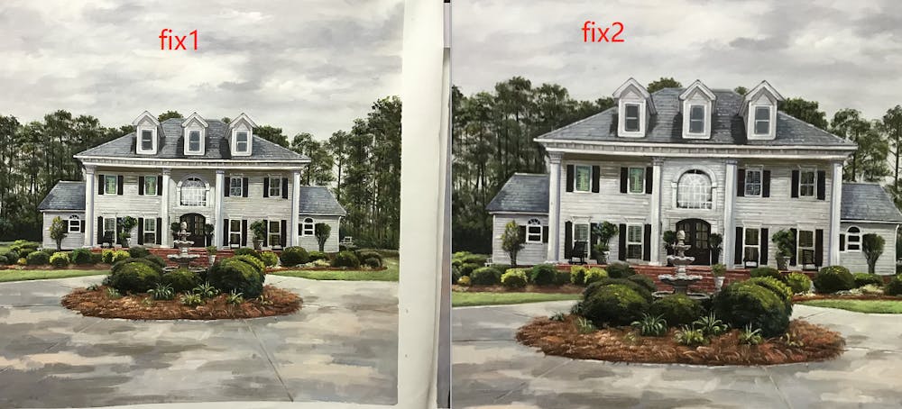 Artist-Rendered Painting