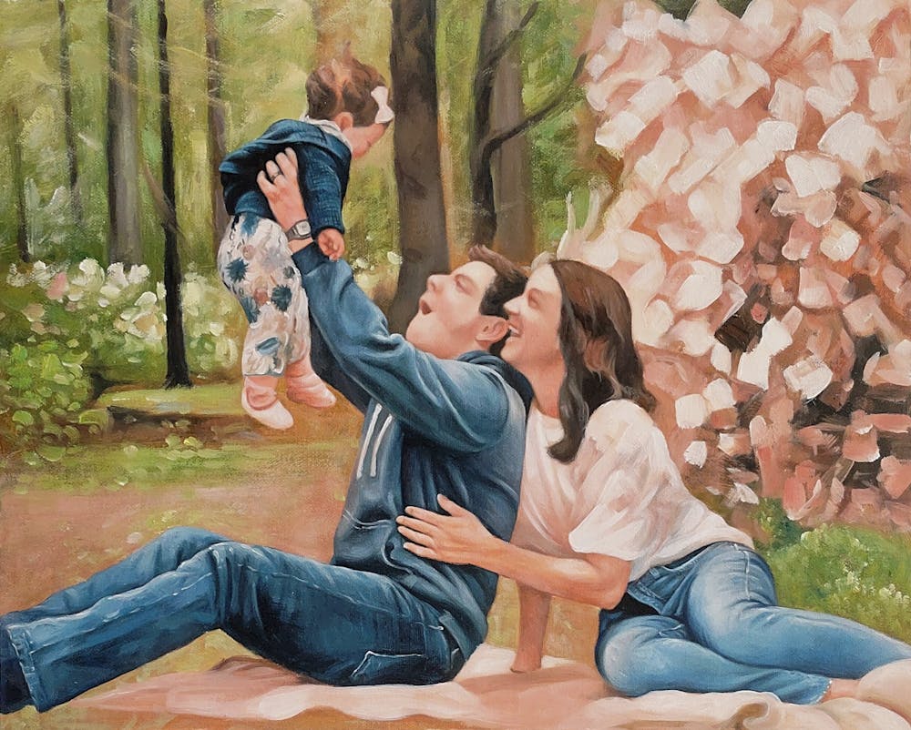 Artist-Rendered Painting