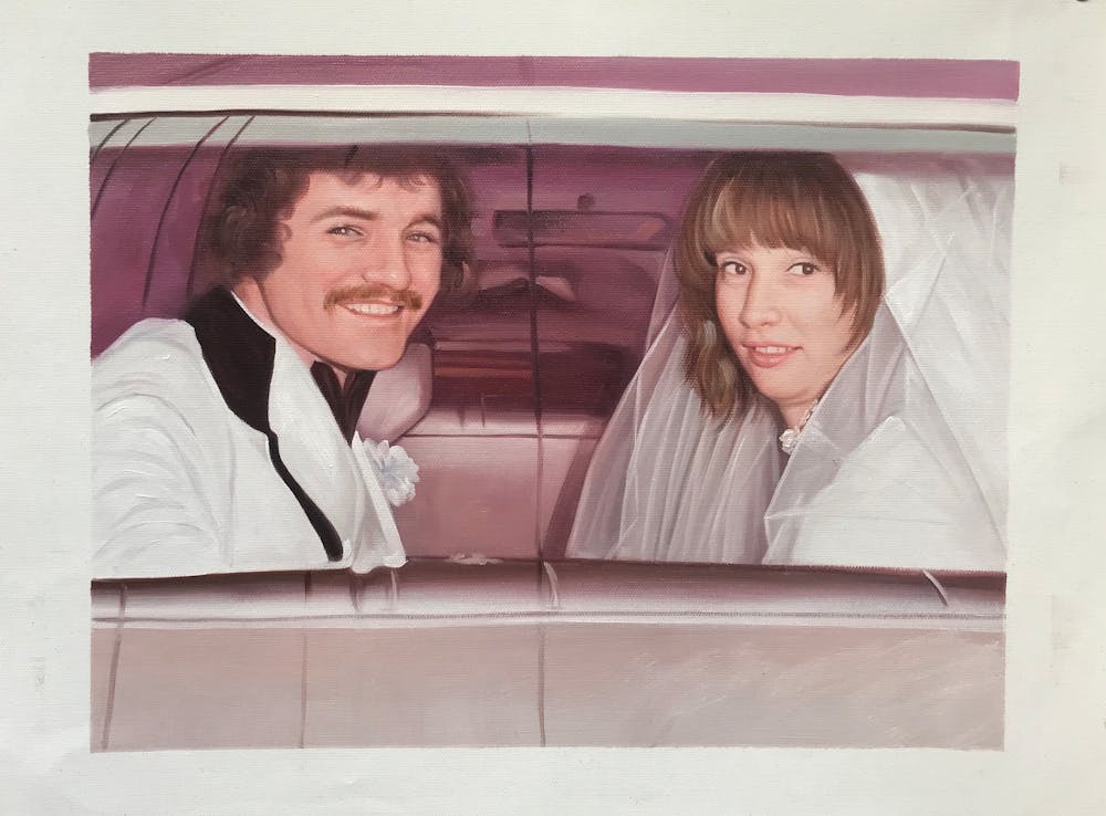 Artist-Rendered Painting