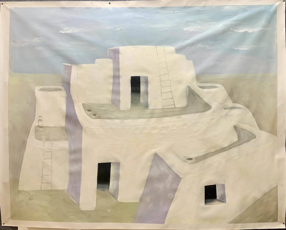 Artist-Rendered Painting