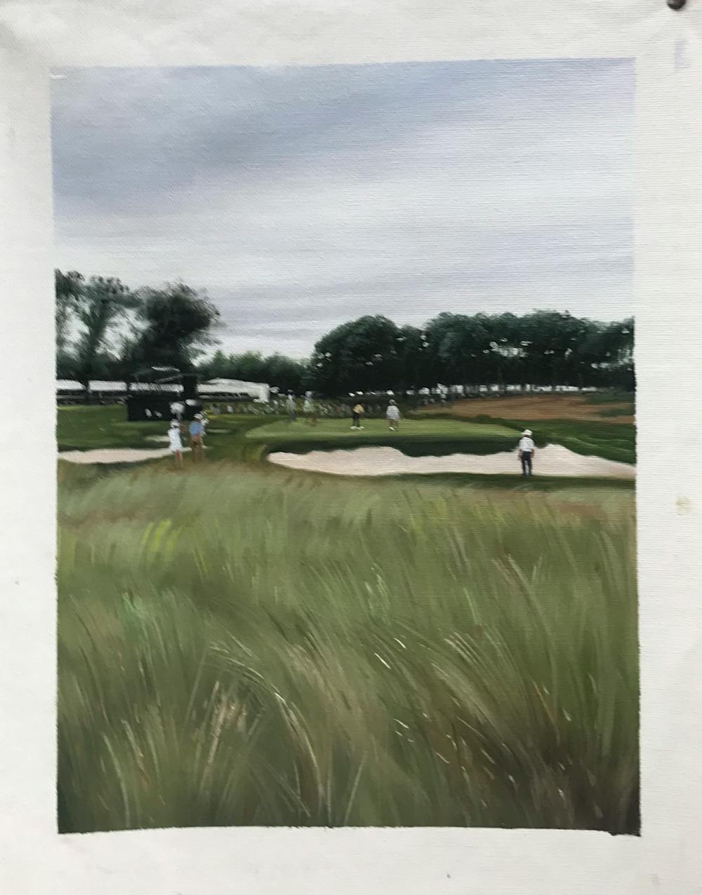 Artist-Rendered Painting