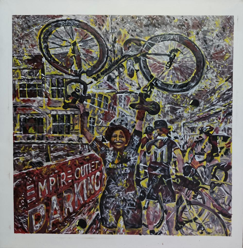 Artist-Rendered Painting