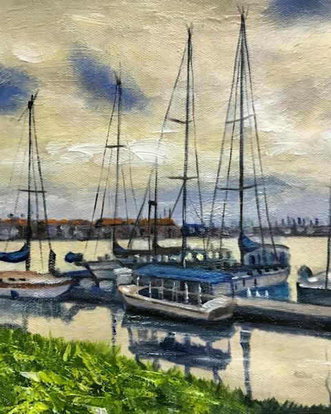 Custom oil painting from a customer photo