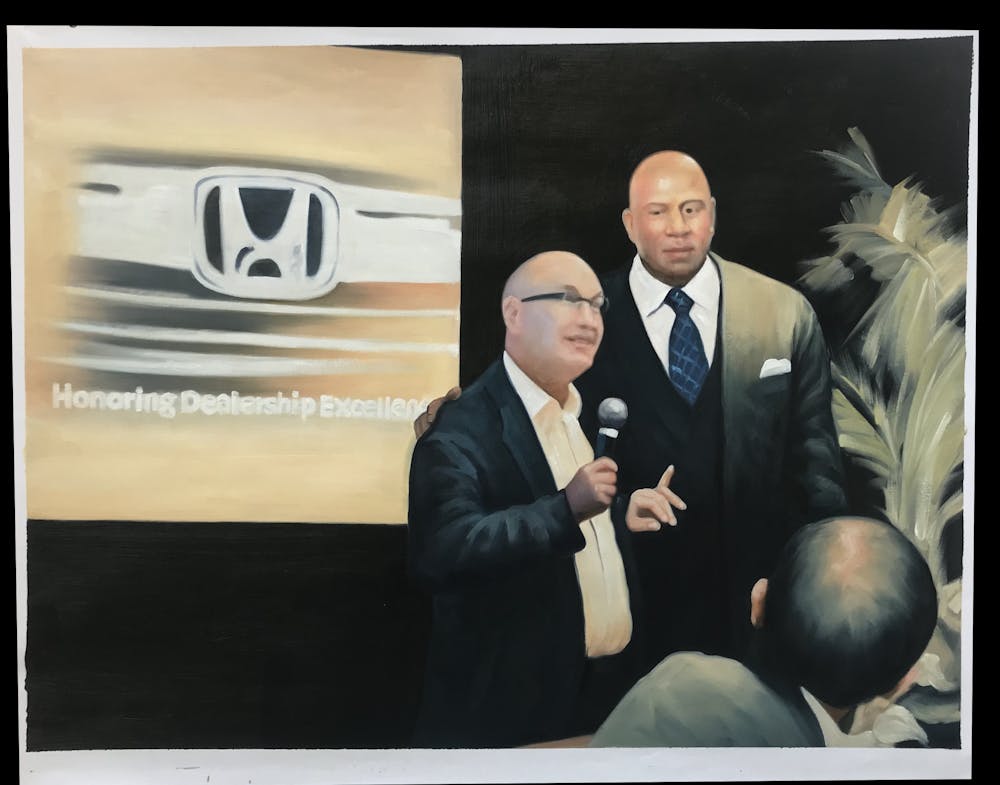 Artist-Rendered Painting