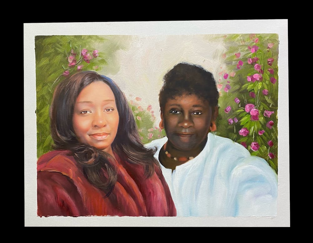 Artist-Rendered Painting