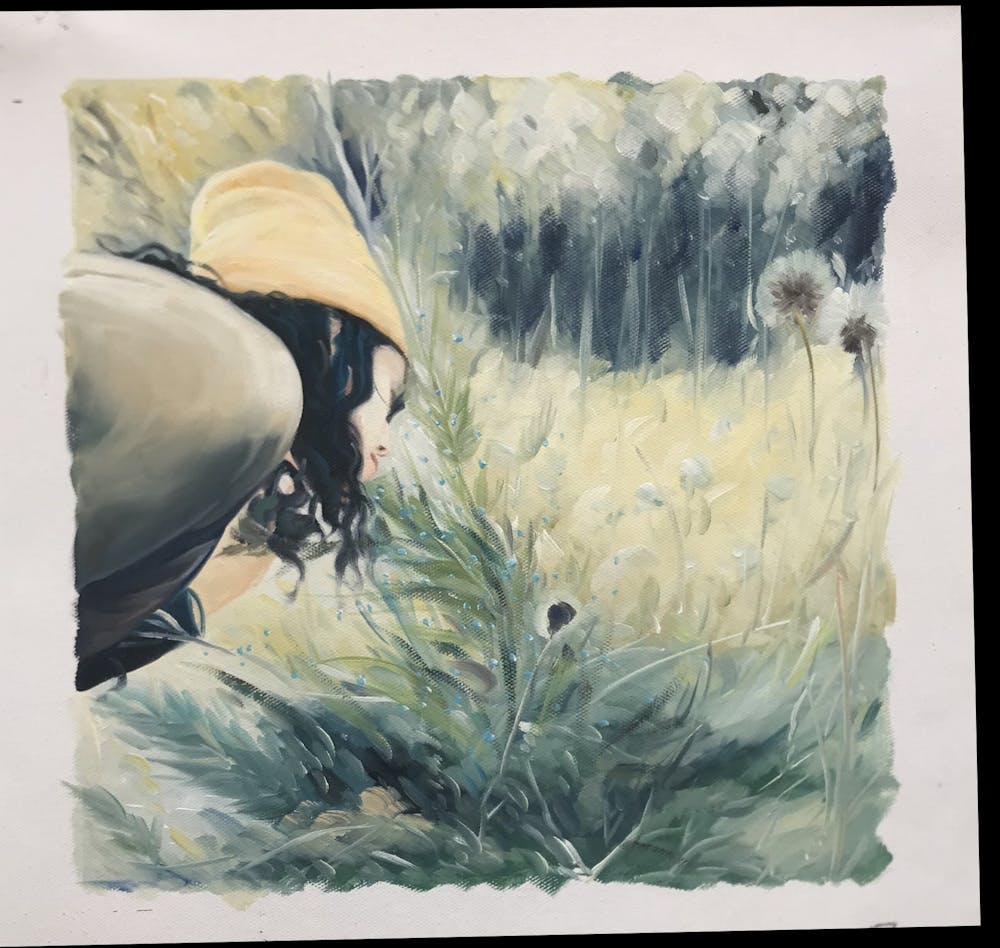 Artist-Rendered Painting