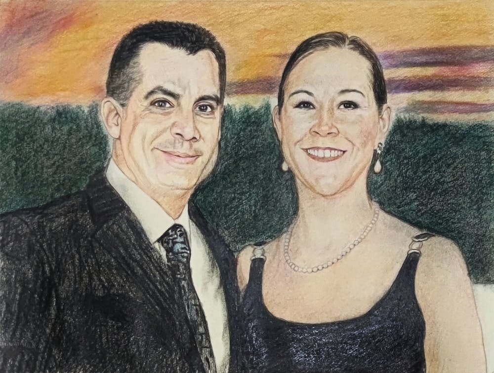 Artist-Rendered Painting