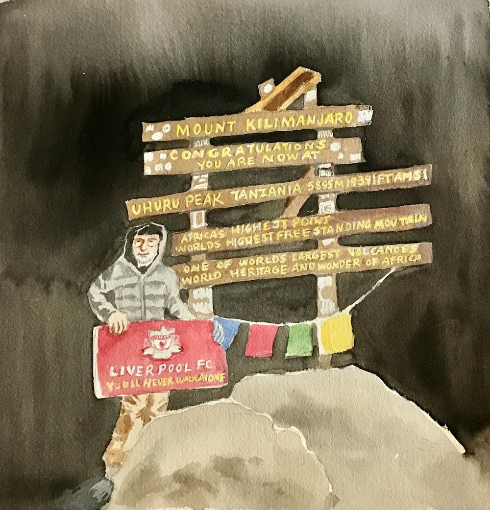 Artist-Rendered Painting