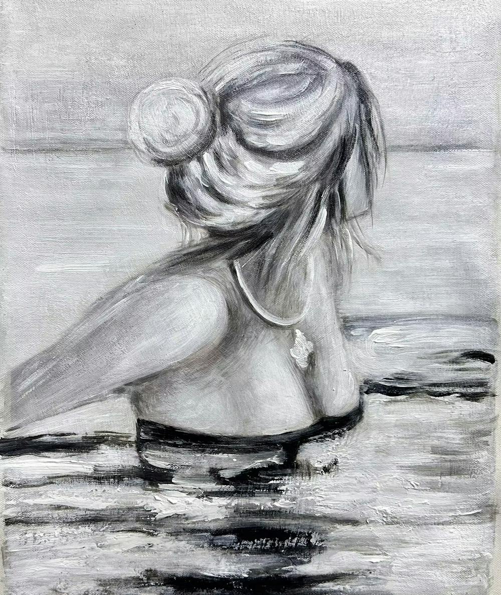 Artist-Rendered Painting