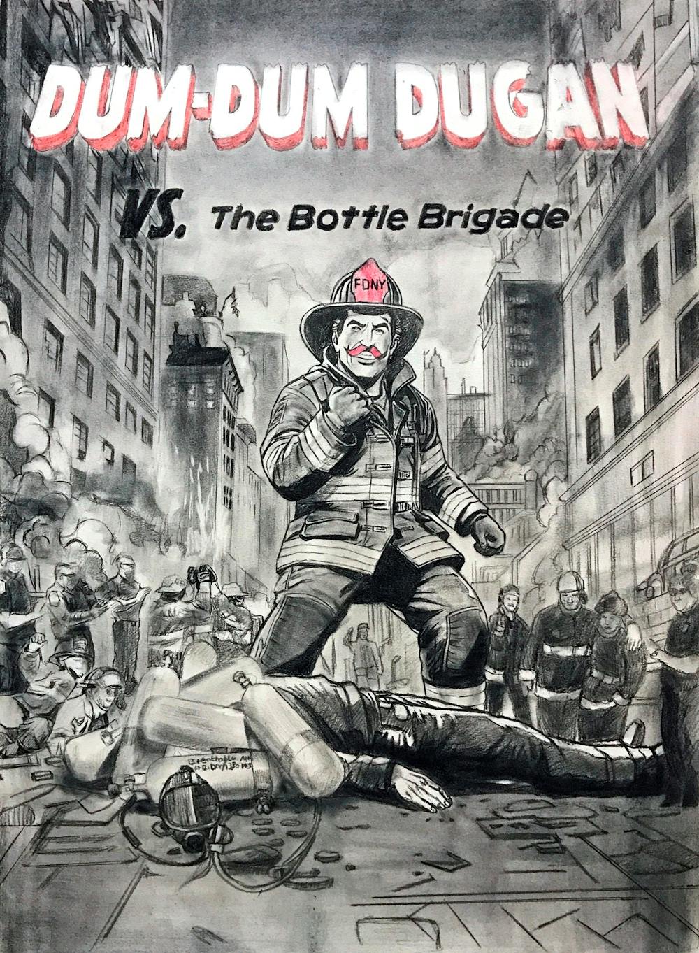 Artist-Rendered Painting