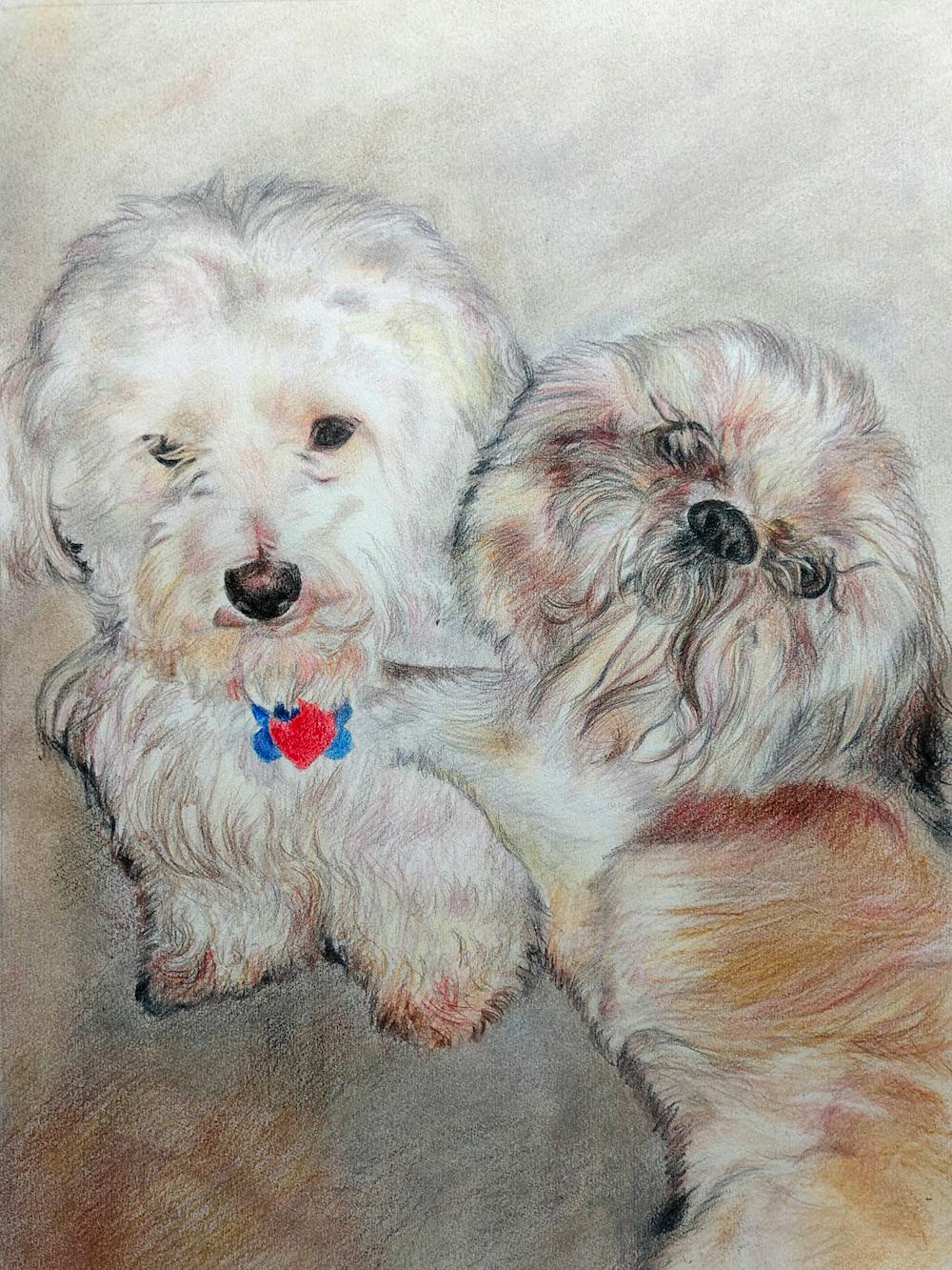 Artist-Rendered Painting