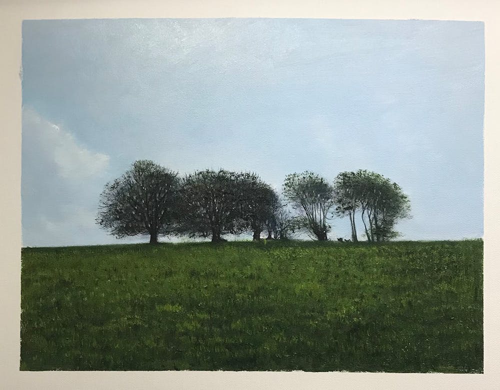 Artist-Rendered Painting