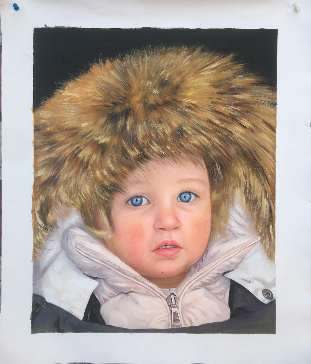 Artist-Rendered Painting