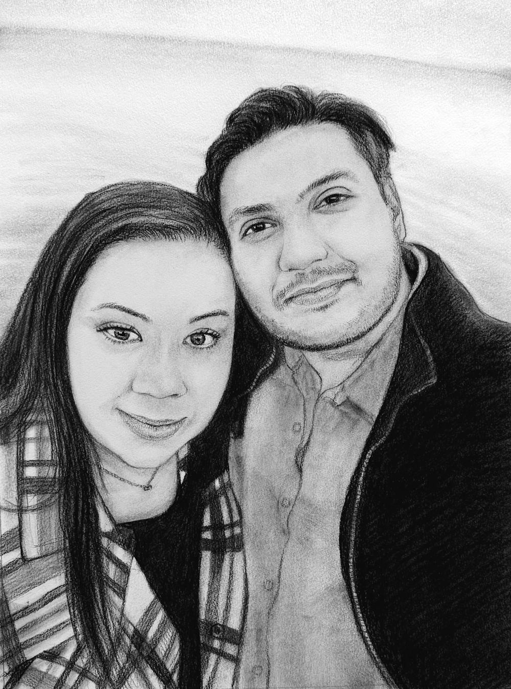 Artist-Rendered Painting