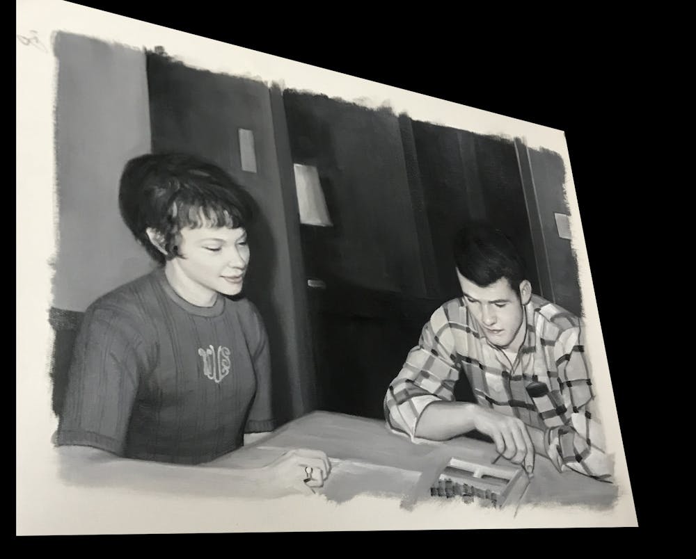 Artist-Rendered Painting