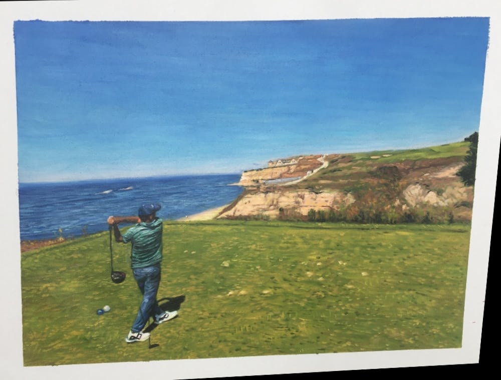 Artist-Rendered Painting