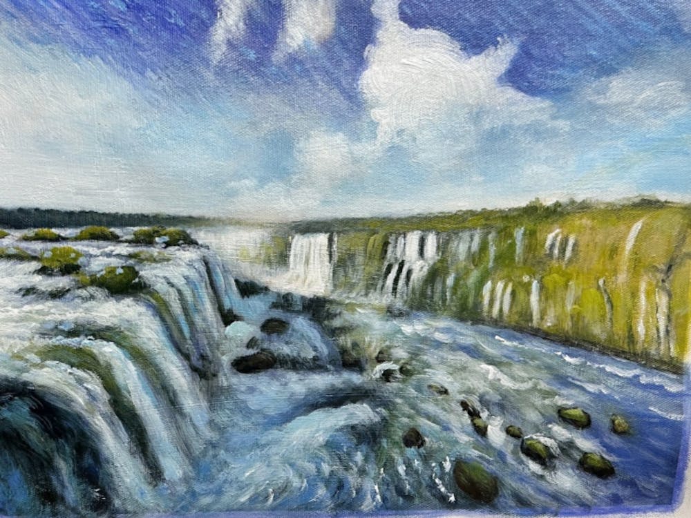 Artist-Rendered Painting