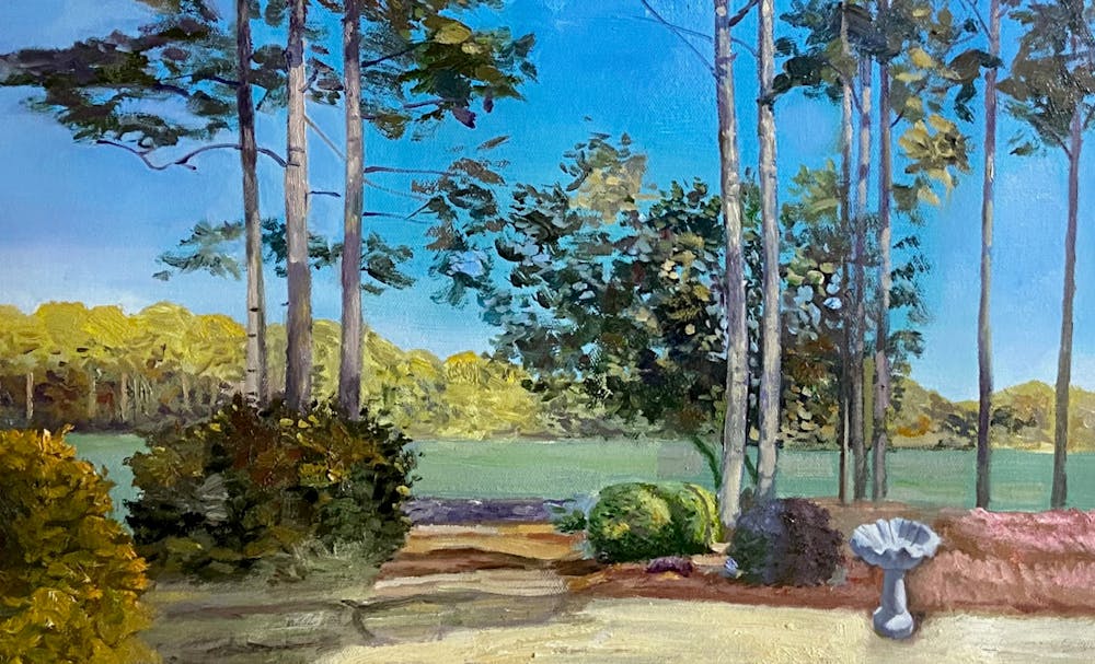 Artist-Rendered Painting