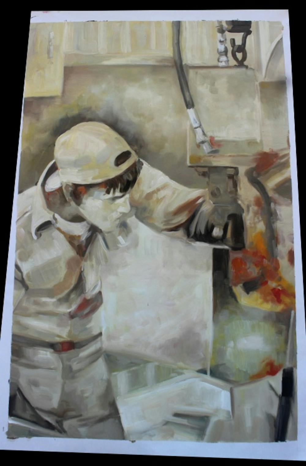 Artist-Rendered Painting