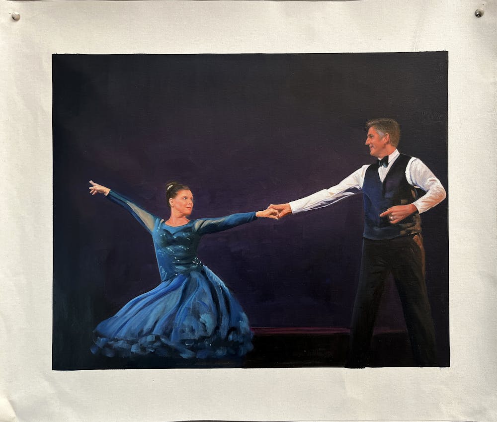 Artist-Rendered Painting