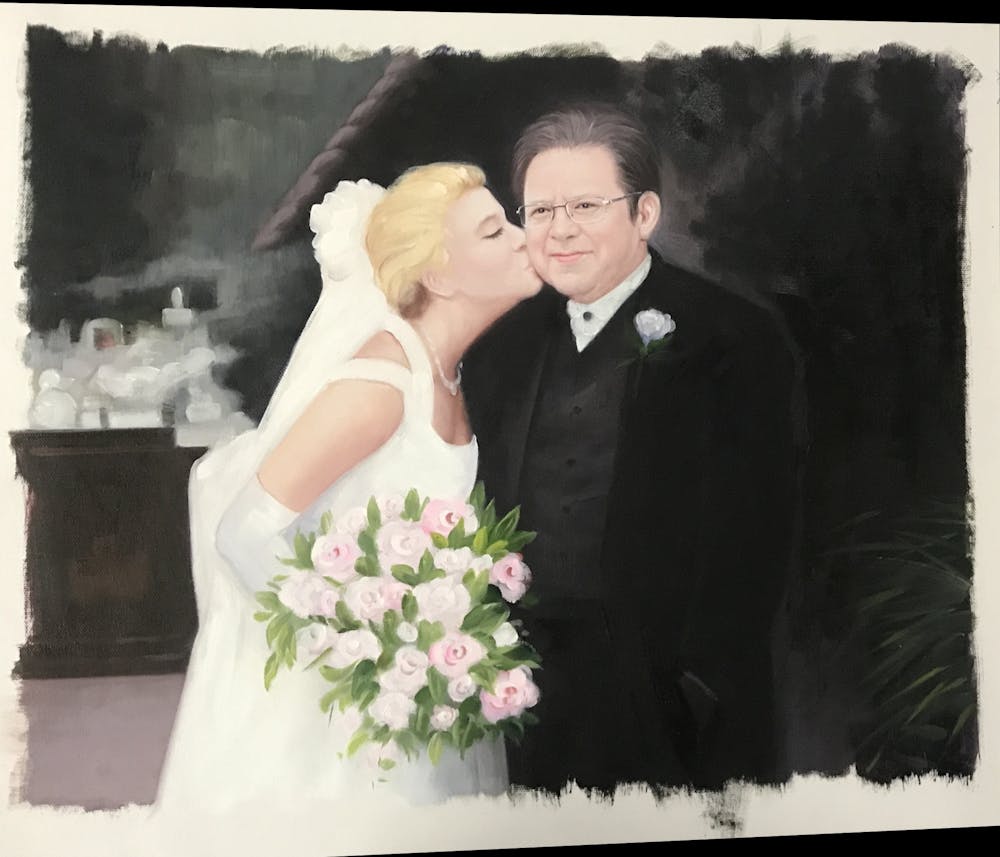 Artist-Rendered Painting