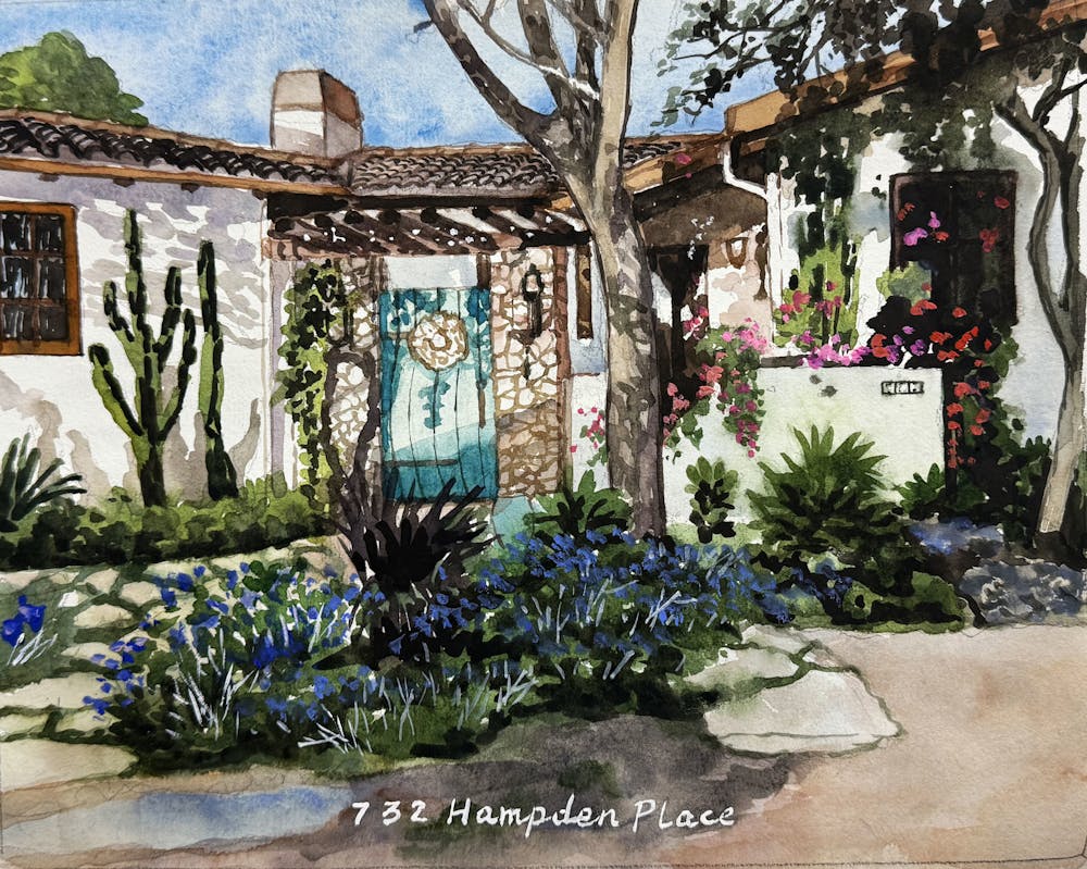 Artist-Rendered Painting