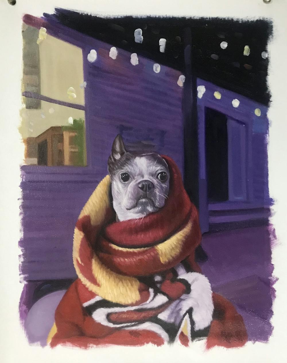 Artist-Rendered Painting