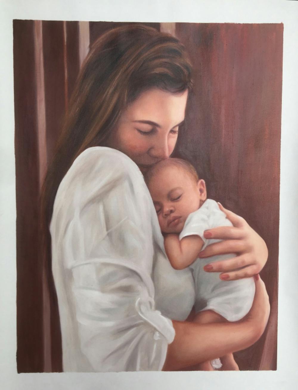 Artist-Rendered Painting