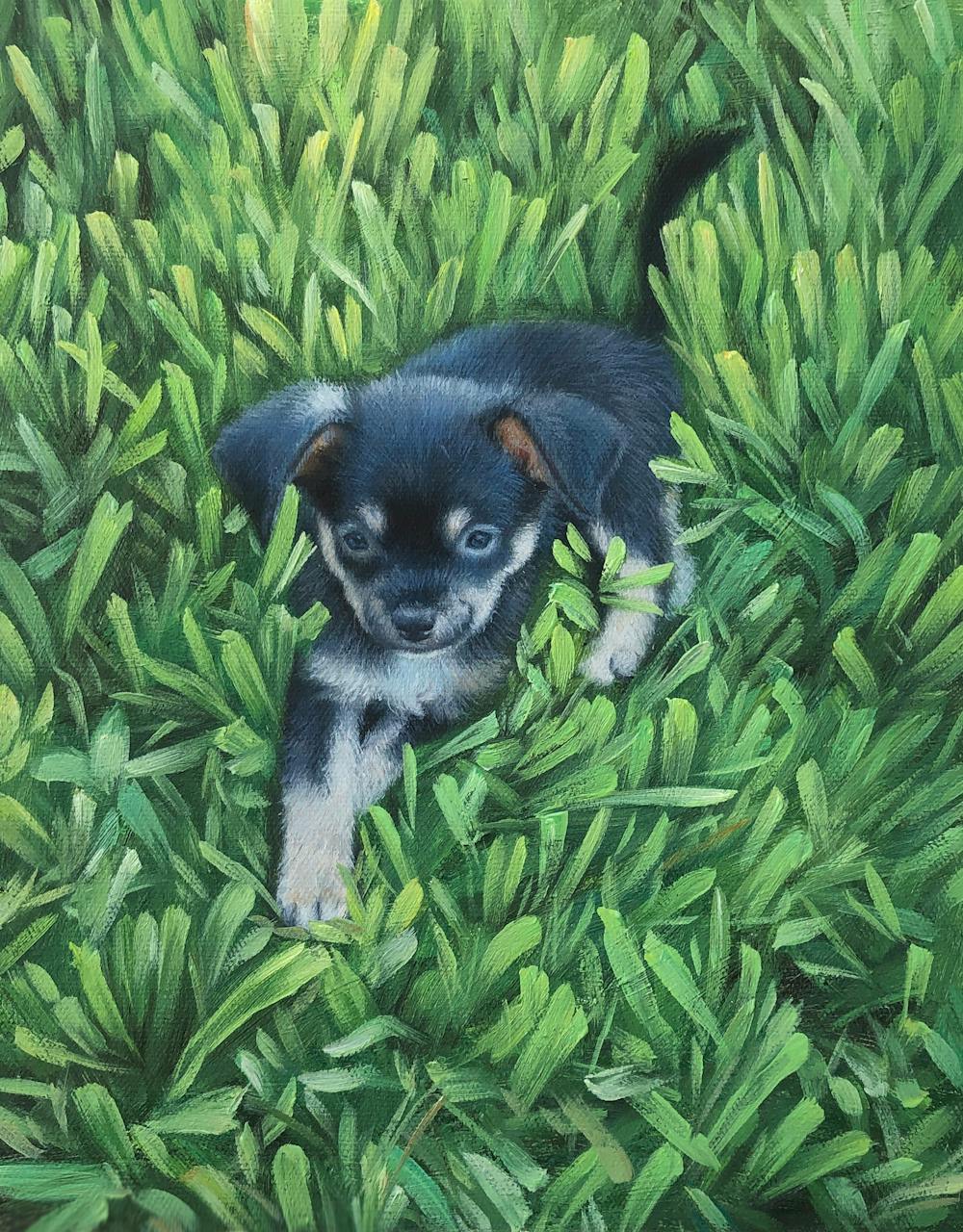 Artist-Rendered Painting