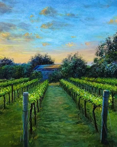 Custom oil painting from a customer photo