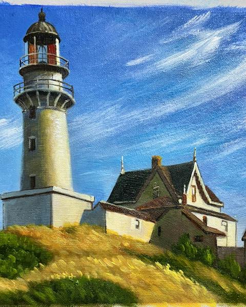 Custom oil painting from a customer photo
