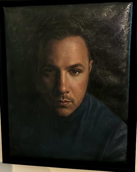 Custom oil painting from a customer photo