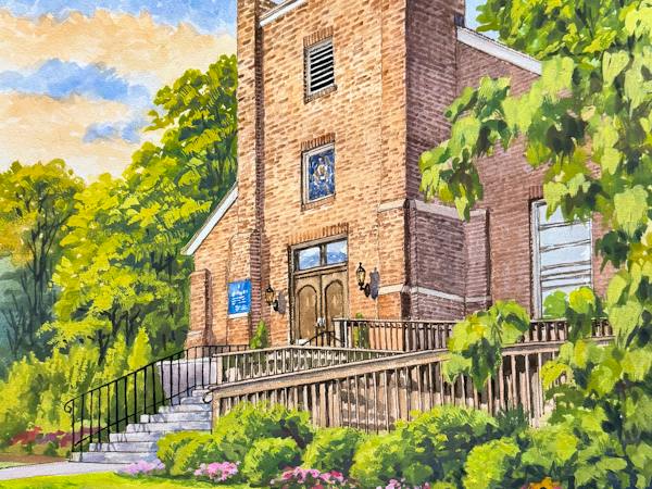 Painting reviewed by Shelley