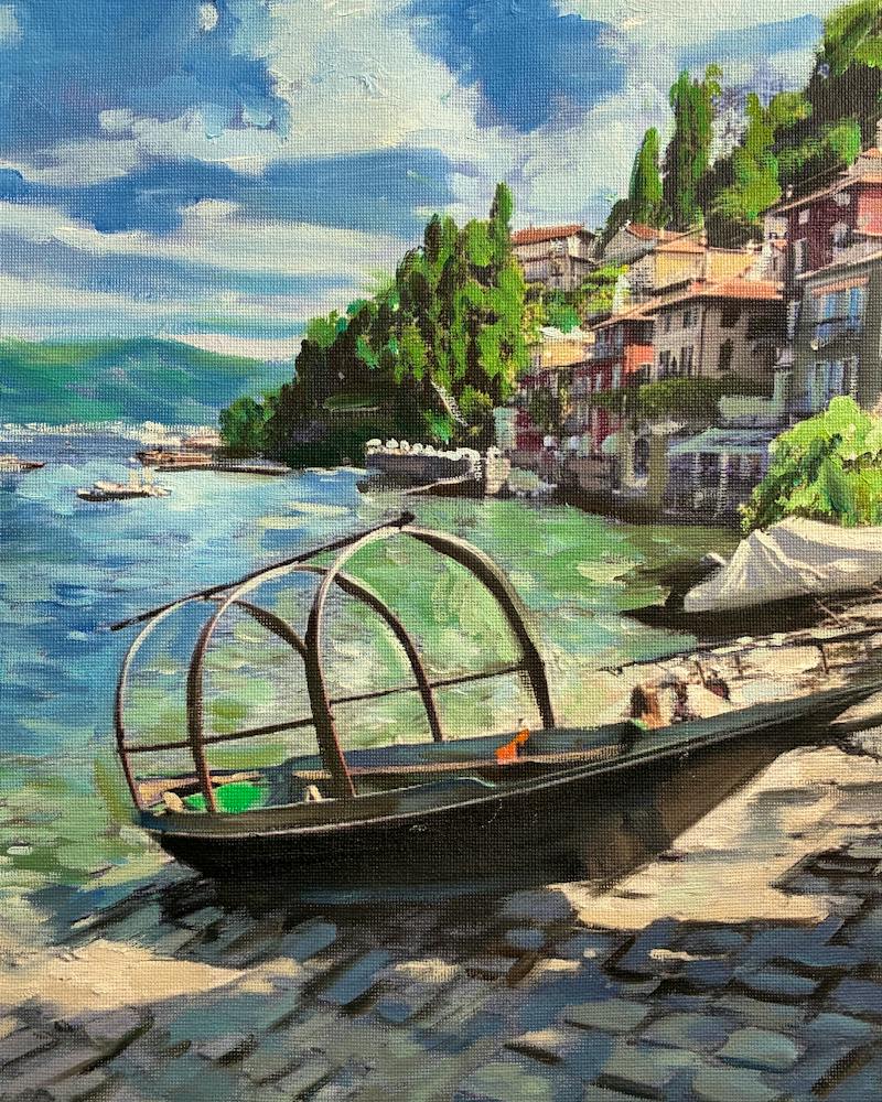Oil painting made in America from a customer photo