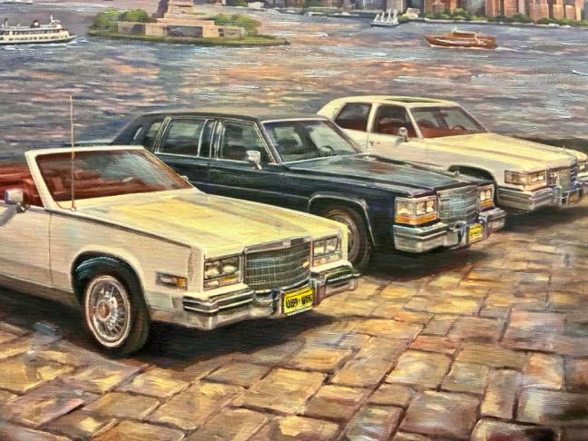 Oil painting made in America from a customer photo